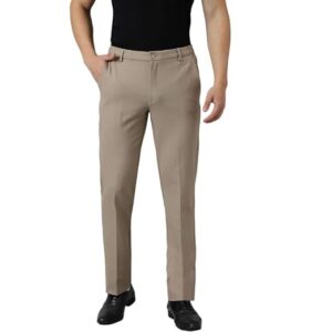 SUBTRACT Men's Slim Fit Stretchable Pant | Lycra Trousers for Office and Party